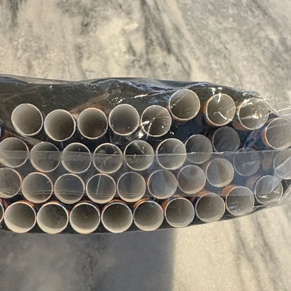 Kizmos Paper Milkshake Straws - 50 Count lemons larger straw than normal